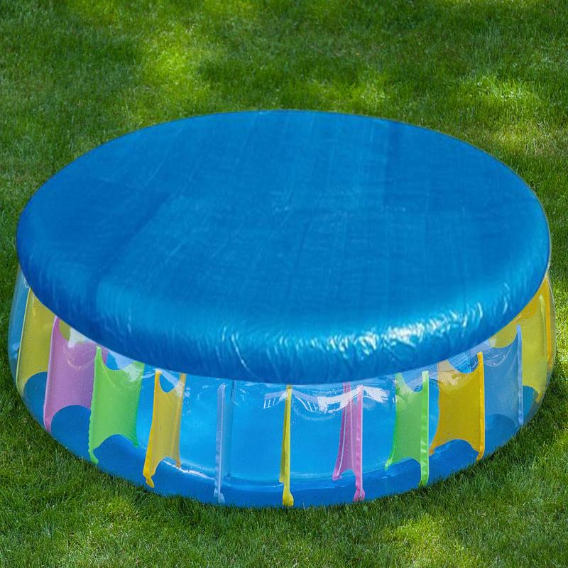 Pool Cover Waterproof - PE Su Geçirmez Havuz Mat Yuvarlak