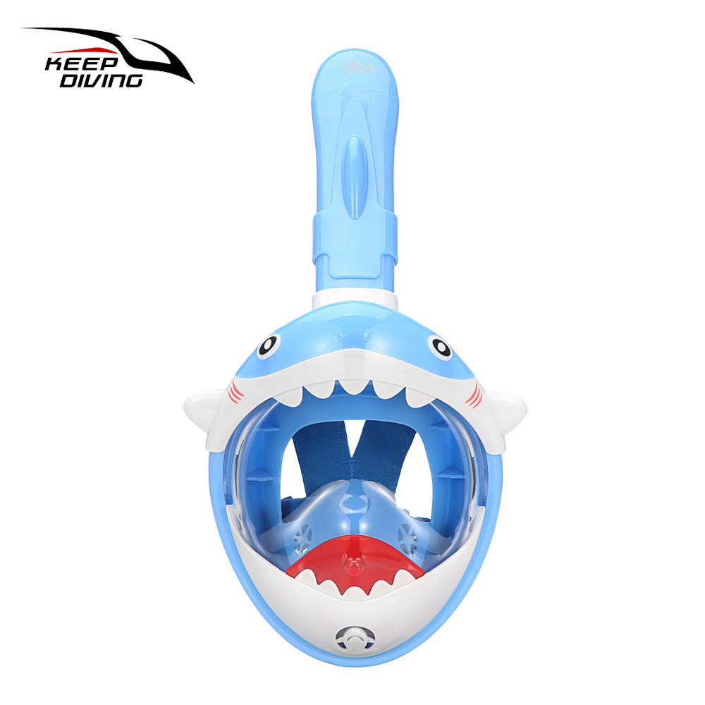 Snorkel Mask Full Face - 2025 Yaz Yeni Karikatür Dalış Maskesi