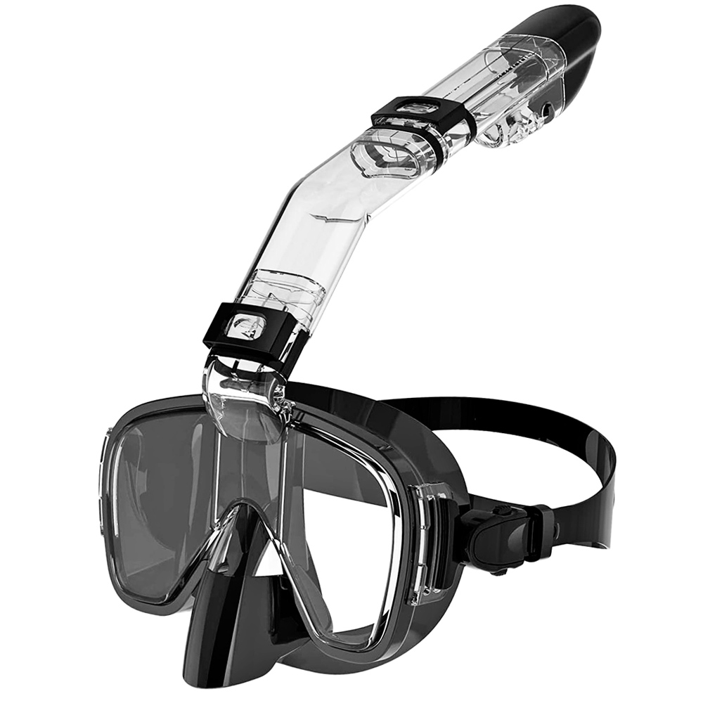 Snorkel Mask Full Face - Dalış Maskeleri Katlanabilir Buğu Önleyici Şnorkel