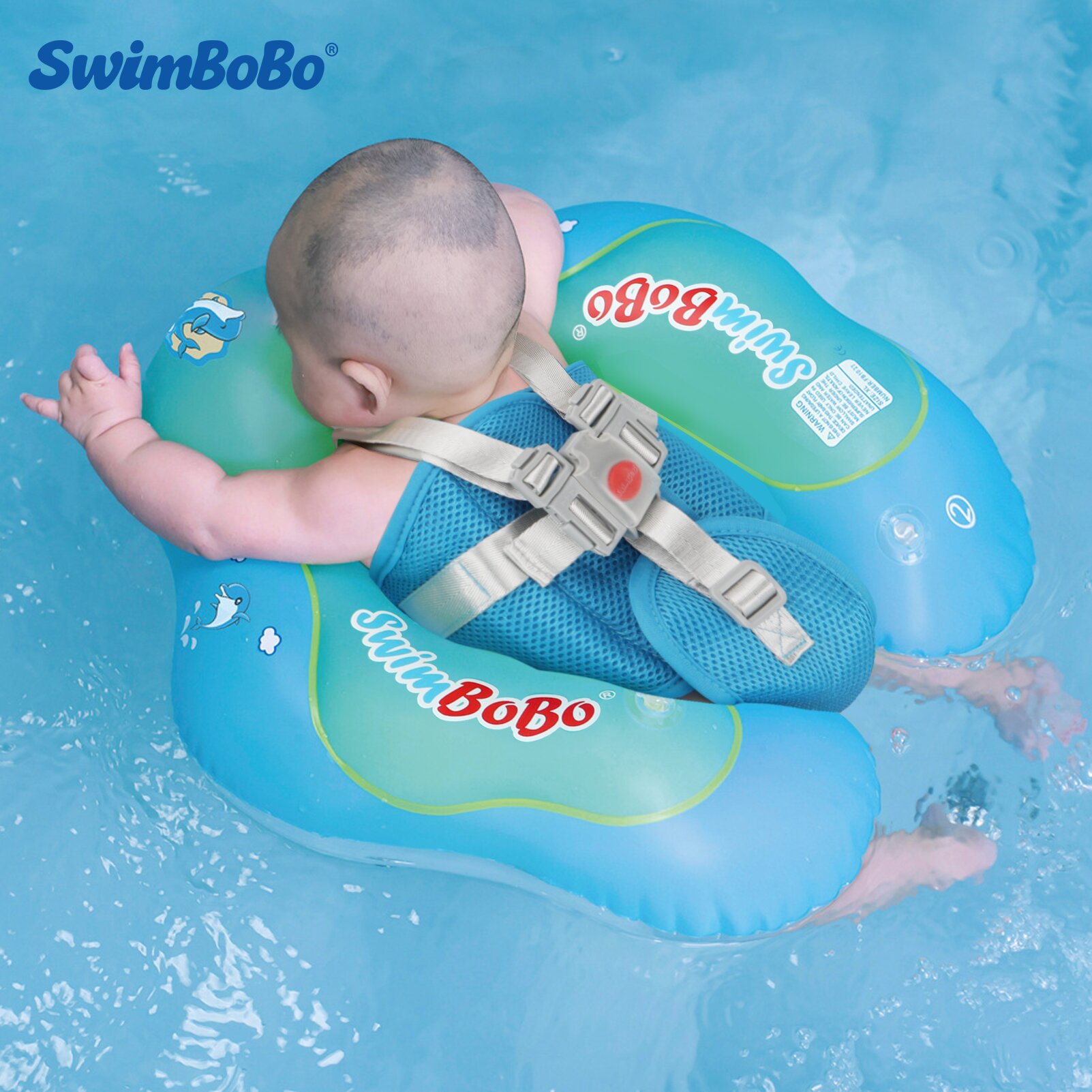 Pool Float Ring Inflatable - Swimbobo Yeni Geliştirilmiş Bebek Yüzme Havuzu