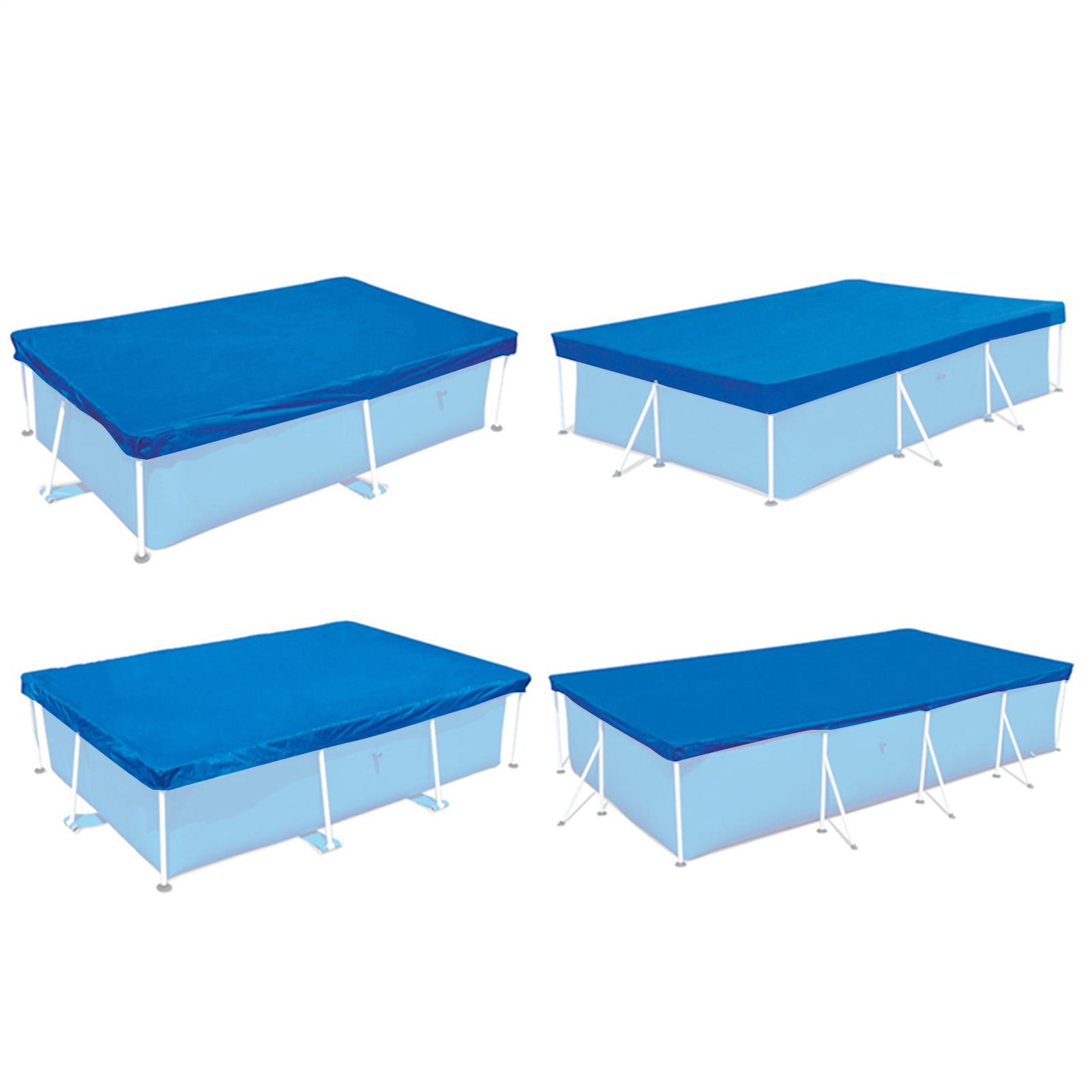 Pool Cover Waterproof - Dikdörtgen Havuz Örtüsü Su Geçirmez PE
