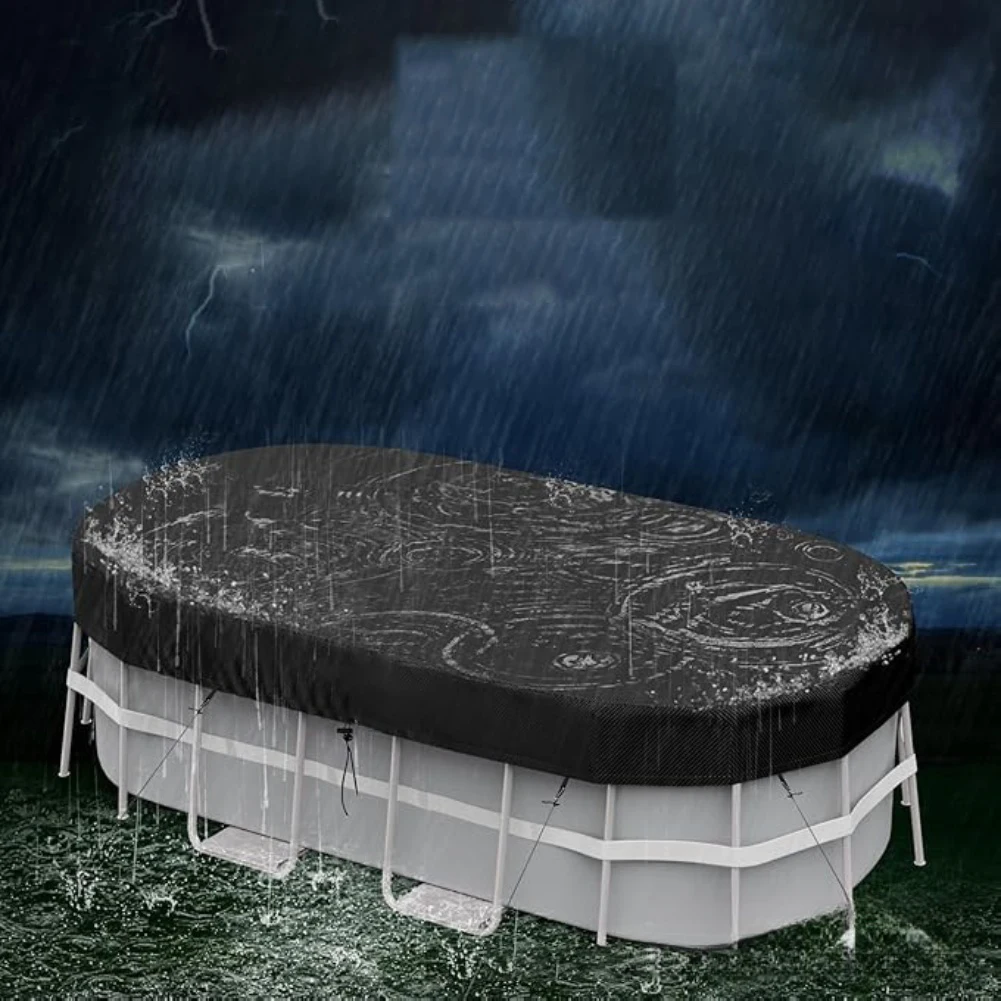 Güneş Enerjili Oval Havuz Örtü - Pool Cover Waterproof incelemesi ve fiyatı