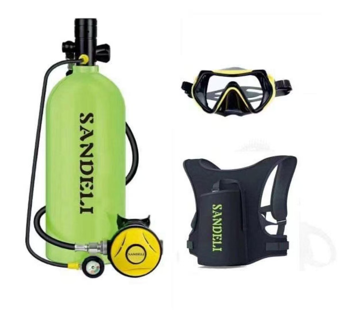 Üretici yapımı 4 litrelik tüpl - Snorkel Mask Full Face incelemesi ve fiyatı