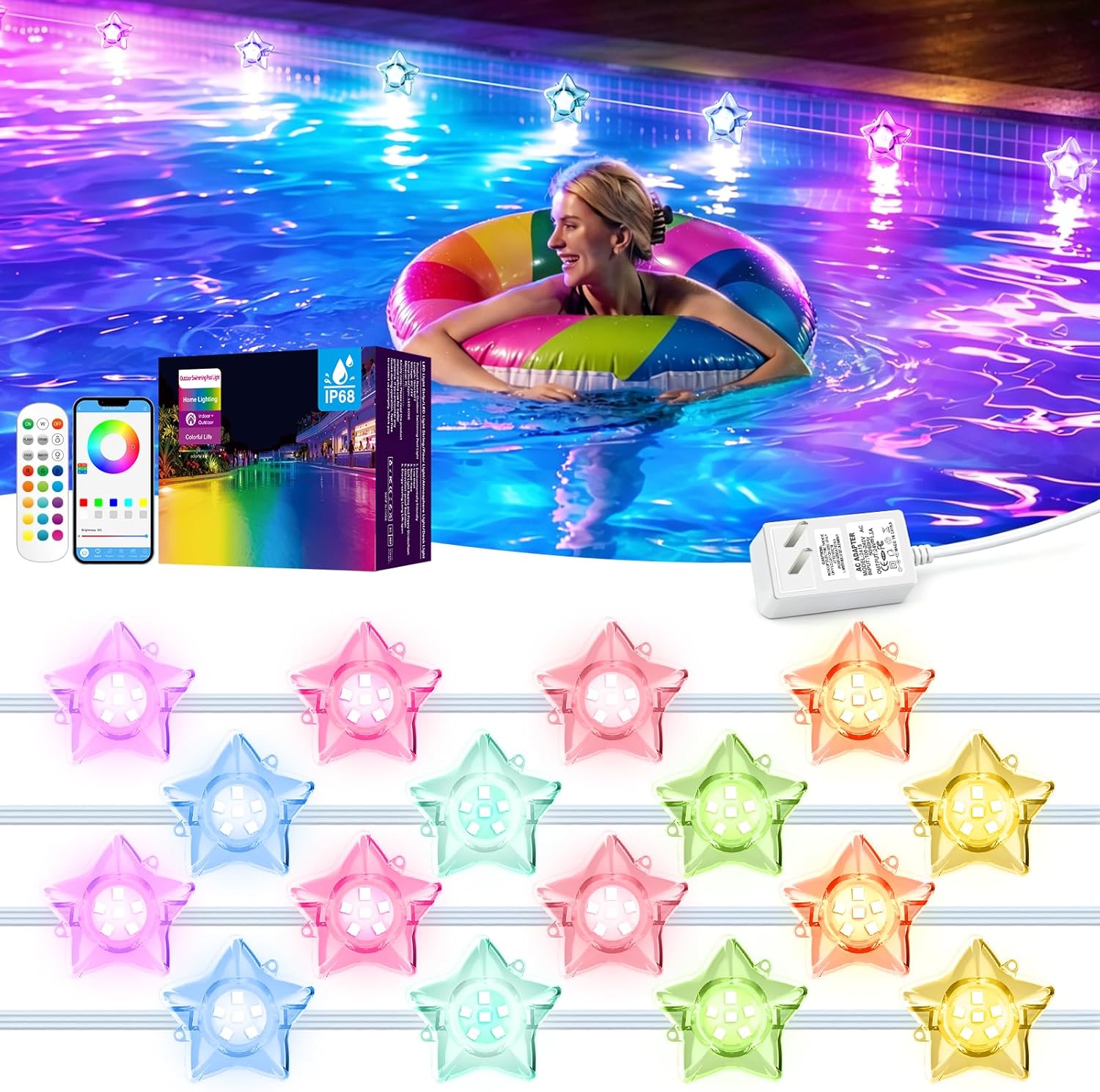 Güneş Enerjili Havuz Lambaları - Pool Light Solar Rechargeable incelemesi ve fiyatı