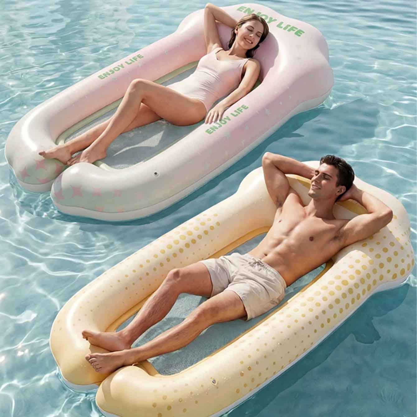 Şişirilebilir Su Hamağı Havuz  - Pool Lounger Inflatable incelemesi ve fiyatı