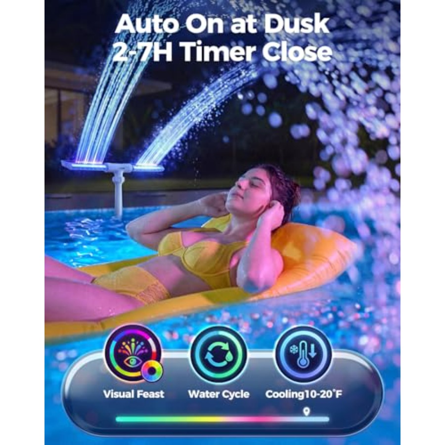 Yerüstü ve yer altı havuzlar i - Pool Light Solar Rechargeable incelemesi ve fiyatı
