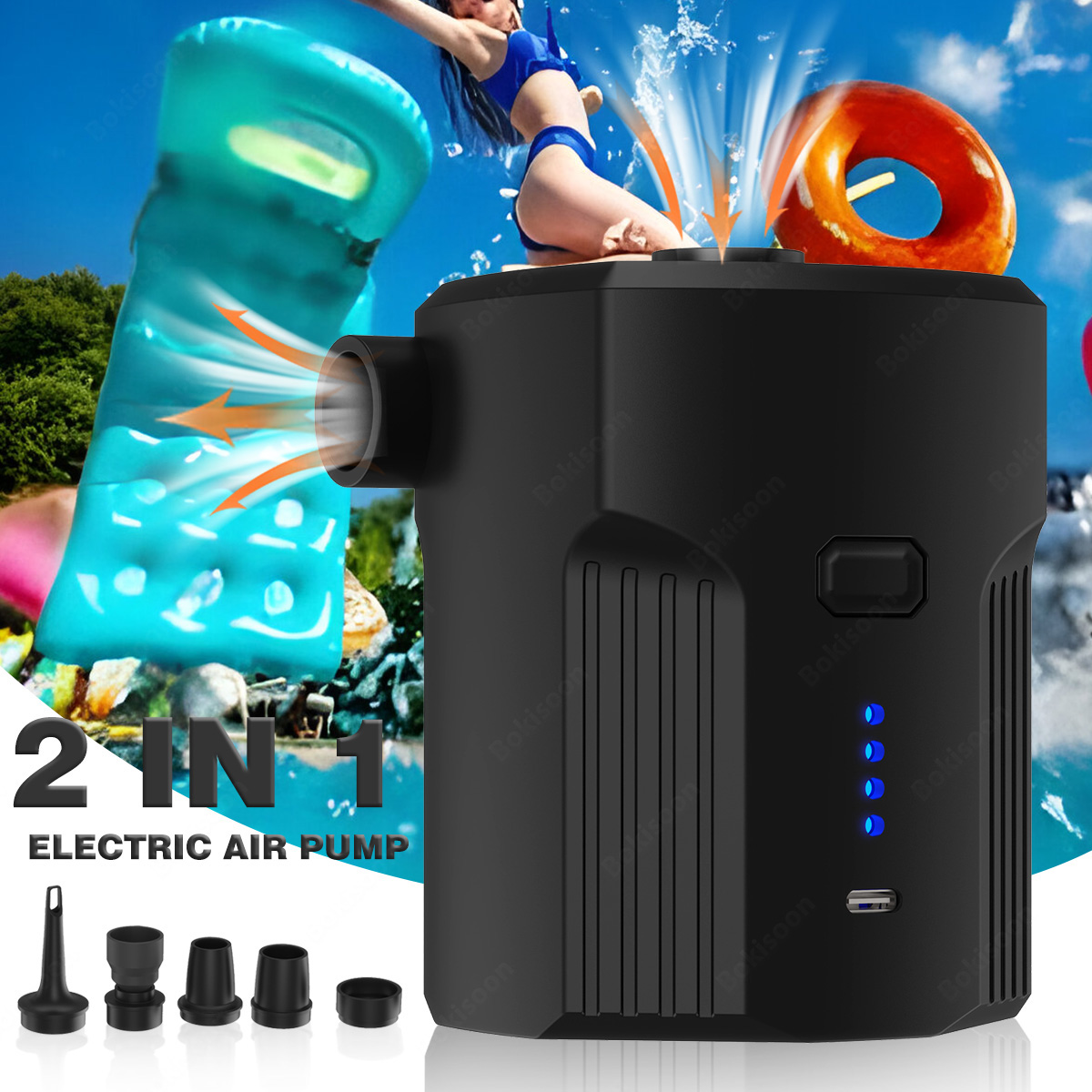 Açık Hava Kampı için 5 Nozullu - Pool Lounger Inflatable incelemesi ve fiyatı
