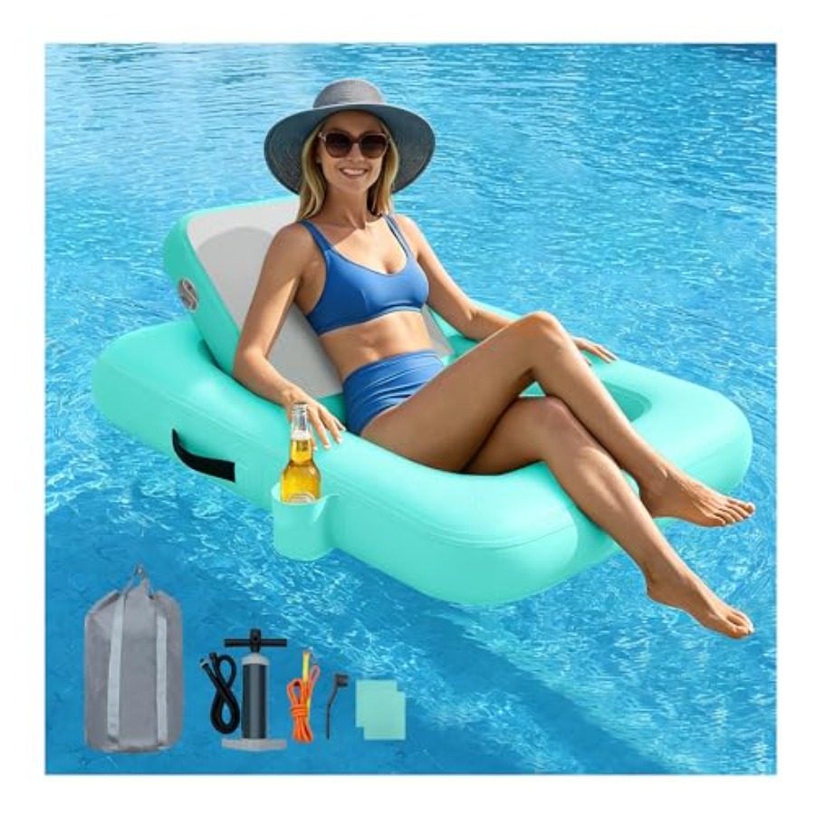 Sırt Dayanaklı Yüzen Sandalyel - Pool Lounger Inflatable incelemesi ve fiyatı